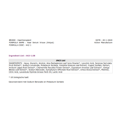 2x Biologisch HaargroeiSerum Vrouw. 15 % korting. VERNIEUWD