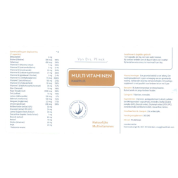 2x Natuurlijke Multivitaminen. 15 % korting