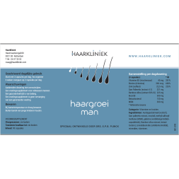 Haargroei Man 2x, 15 % korting